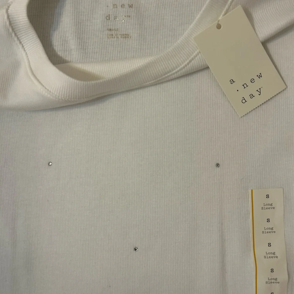 NWT Women’s A New Day Bundle, 3 long sleeve shirts, Size Small - Picture 7 of 15